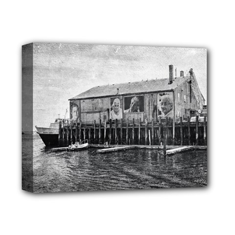 Cape Cod Deluxe Canvas 14  X 11  (stretched) by heathergreen