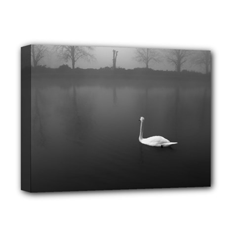 Swan Deluxe Canvas 16  X 12  (stretched)  by artposters