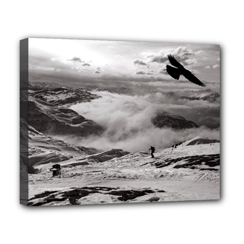 Untersberg Mountain, Austria Deluxe Canvas 20  X 16  (stretched) by artposters