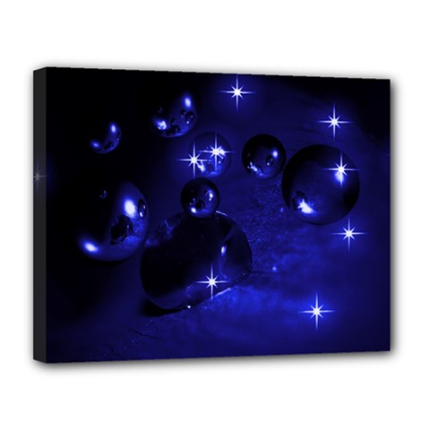 Blue Dreams Canvas 14  X 11  (framed) by Siebenhuehner