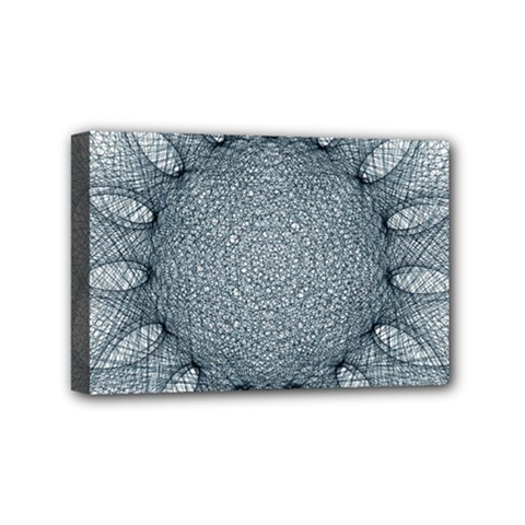 Mandala Mini Canvas 6  X 4  (framed) by Siebenhuehner