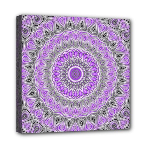 Mandala Mini Canvas 8  X 8  (framed) by Siebenhuehner