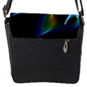 Peacock Symphony, Abstract Rainbow Music Removable Flap Cover (Small) View2