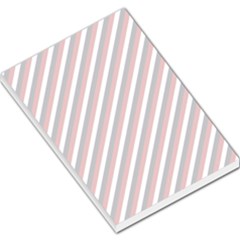 Diagonal Patriot Stripes Large Memo Pad by StuffOrSomething