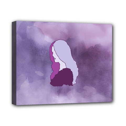 Profile Of Pain Canvas 10  X 8  (framed) by FunWithFibro