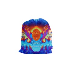 Escape From The Sun Drawstring Pouch (small) by icarusismartdesigns