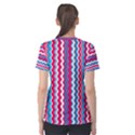 Waves pattern Women s Full All Over Print Sport T-shirt View2