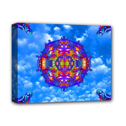 Sky Horizon Deluxe Canvas 14  X 11  (framed) by icarusismartdesigns