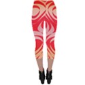 Gradient shapes Capri Leggings  View2