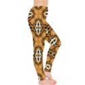 Faux Animal Print Pattern Leggings  View4