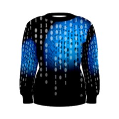 Binary Rain Women s Sweatshirt by StuffOrSomething