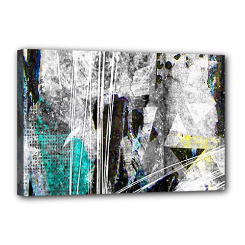 Urban Funk Canvas 18  X 12  (framed) by ArtistRoseanneJones