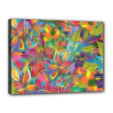 Colorful Autumn Canvas 16  X 12  (framed) by KirstenStar