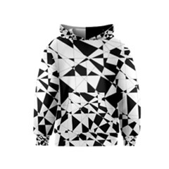 Shattered Life In Black & White Kid s Pullover Hoodie by StuffOrSomething