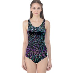 Improvisational Music Notes Women s One Piece Swimsuits by urockshop