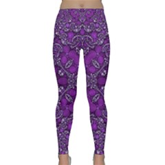 Crazy Beautiful Abstract  Yoga Leggings by OCDesignss