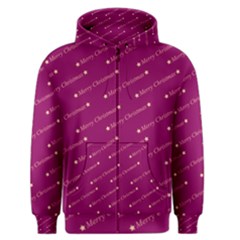 Merry Christmas,text,bordeaux Men s Zipper Hoodies by ImpressiveMoments