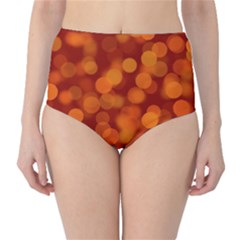 Modern Bokeh 12 High-waist Bikini Bottoms by ImpressiveMoments