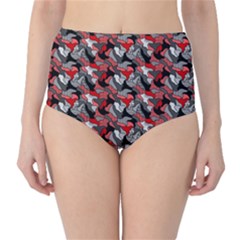 Another Doodle High-waist Bikini Bottoms by ImpressiveMoments