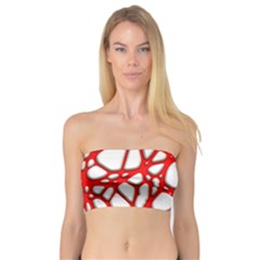 Hot Web Red Women s Bandeau Tops by ImpressiveMoments