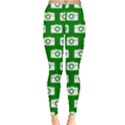 Modern Chic Vector Camera Illustration Pattern Women s Leggings View1