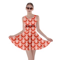 Awesome Retro Pattern Red Skater Dresses by ImpressiveMoments