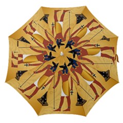 Anubis, Ancient Egyptian God Of The Dead Rituals  Straight Umbrellas by FantasyWorld7