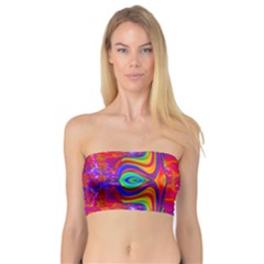 Abstract 1 Women s Bandeau Tops by icarusismartdesigns