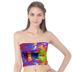 Abstract 6 Women s Tube Tops by icarusismartdesigns