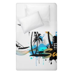 Surfing Duvet Cover (single Size) by EnjoymentArt