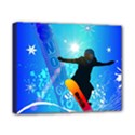 Snowboarding Canvas 10  x 8  View1