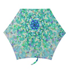 Mosaic Sparkley 1 Mini Folding Umbrellas by MedusArt