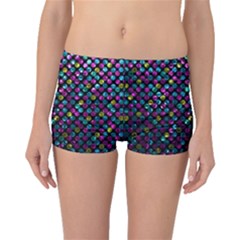 Polka Dot Sparkley Jewels 2 Boyleg Bikini Bottoms by MedusArt