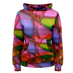 Imposant Abstract Red Women s Pullover Hoodies by ImpressiveMoments