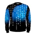 Binary Rain Men s Sweatshirt View1