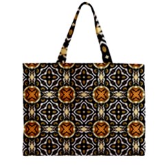 Faux Animal Print Pattern Zipper Tiny Tote Bags by GardenOfOphir