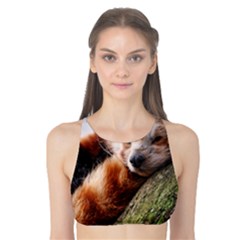 Red Panda Tank Bikini Top by trendistuff