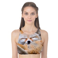 Baby Fox Sleeping Tank Bikini Top by trendistuff