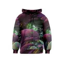 Creation Of The Rainbow Galaxy, Abstract Kids  Zipper Hoodie by DianeClancy