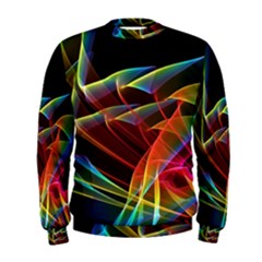 Dancing Northern Lights, Abstract Summer Sky  Men s Sweatshirt by DianeClancy