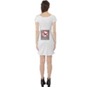 No Smoking  Short Sleeve Skater Dress View2