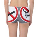 No Smoking  Boyleg Bikini Bottoms View2