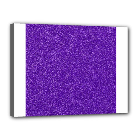 Festive Purple Glitter Texture Canvas 16  X 12  by yoursparklingshop