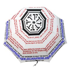 Israel Home Temple Of God Folding Umbrellas by SugaPlumsEmporium