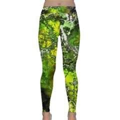 Amazing Fractal 27 Yoga Leggings by Fractalworld