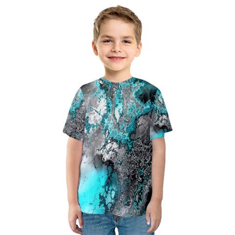 Fractal 30 Kid s Sport Mesh Tee by Fractalworld