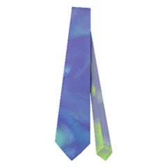 Green Blue Pink Color Splash Neckties (two Side)  by BrightVibesDesign