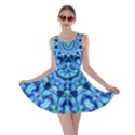 Blue Sea Jewel Mandala Skater Dress View1