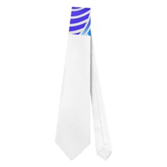 Blue And Purple Glowing Neckties (two Side)  by FunkyPatterns