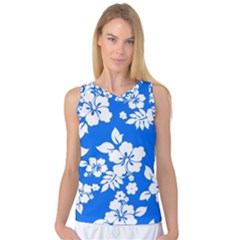 Blue Hawaiian Women s Basketball Tank Top by AlohaStore